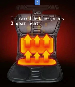 

Vehicle Mounted Massager Neck And Waist Cushion Multifunctional Whole Body Heating Electric Instrument For Automobile
