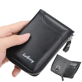 

Leather Keychain Men Key Holder Organizer Pouch Car Key Bag Wallet Key Case Pouch кошелек мужской wallet men