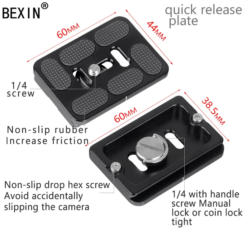 Bexin DSLR камера с шаровой головкой зажим вращающийся на 360 градусов панорамный