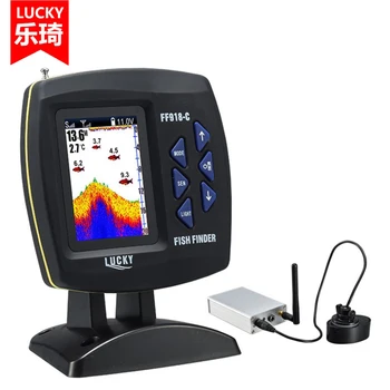 

Lucky FF918CWLS Wireless Fish Finder With 3.5 Inch LCD Operation Echo Detecting 328ft/100m Depth underwater Camera Fishing gear