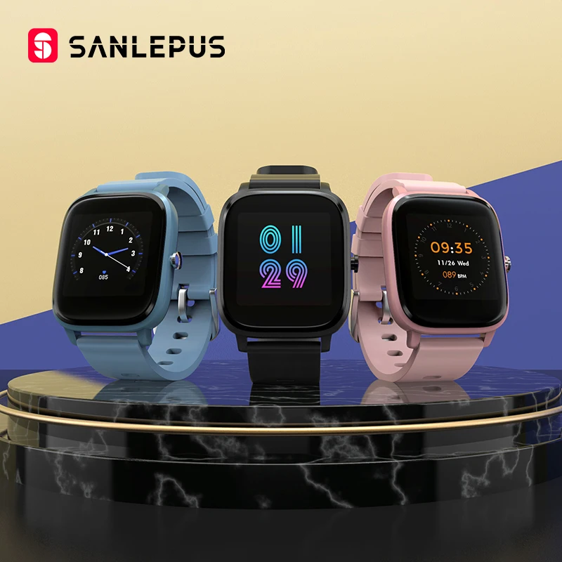 2021 SANLEPUS Smart Watch Sport Heart Rate Monitor Waterproof Fitness Bracelet Men Women Smartwatch For Android iOS Apple Xiaomi