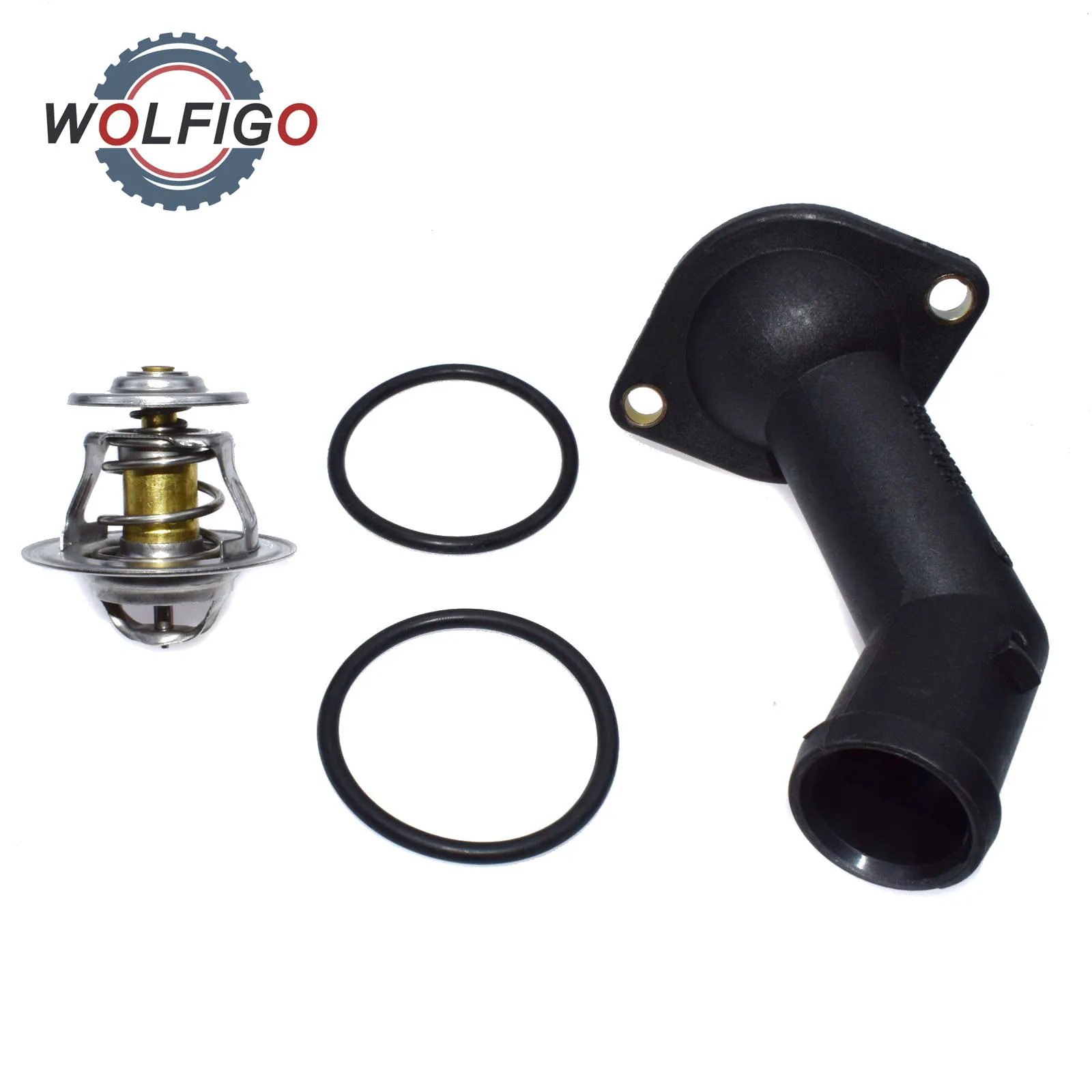 WOLFIGO 87 C корпус термостата для двигателя 044121113 06A121121C Audi A2 A3 VW Beetle Golf Jetta Passat сиденье