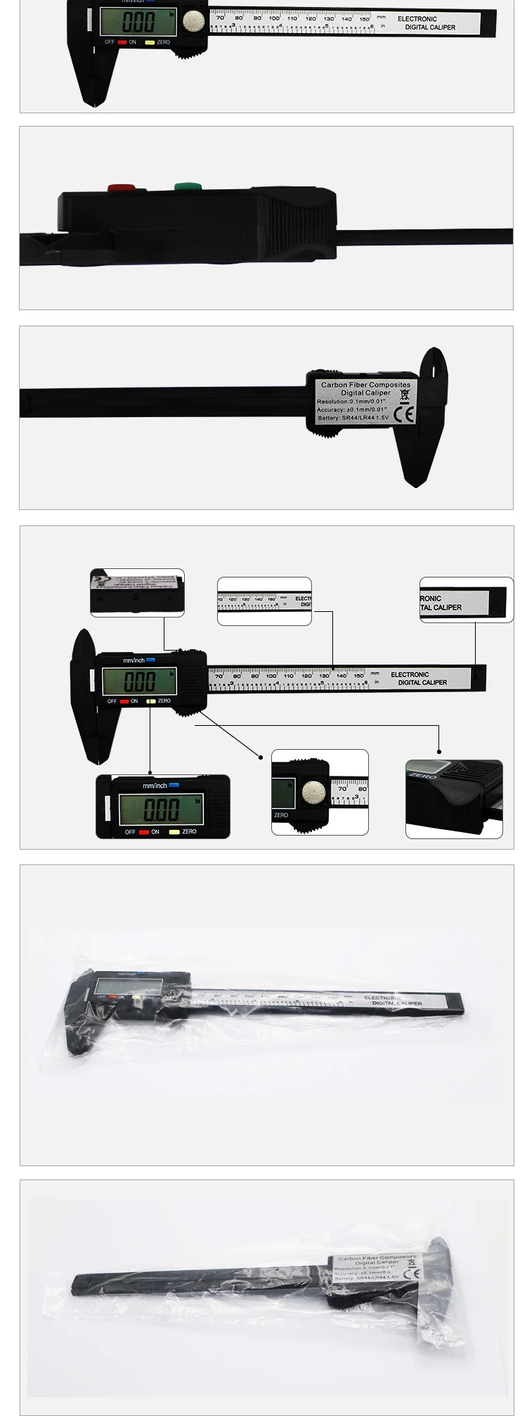 Shahe Digital Vernier Calipers 150 mm 6