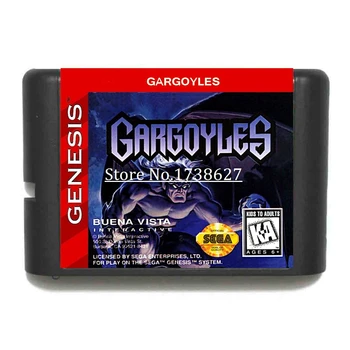 

Gargoyles 16Bit Game Cartridge for Sega MegaDrive & Genesis System Consoles