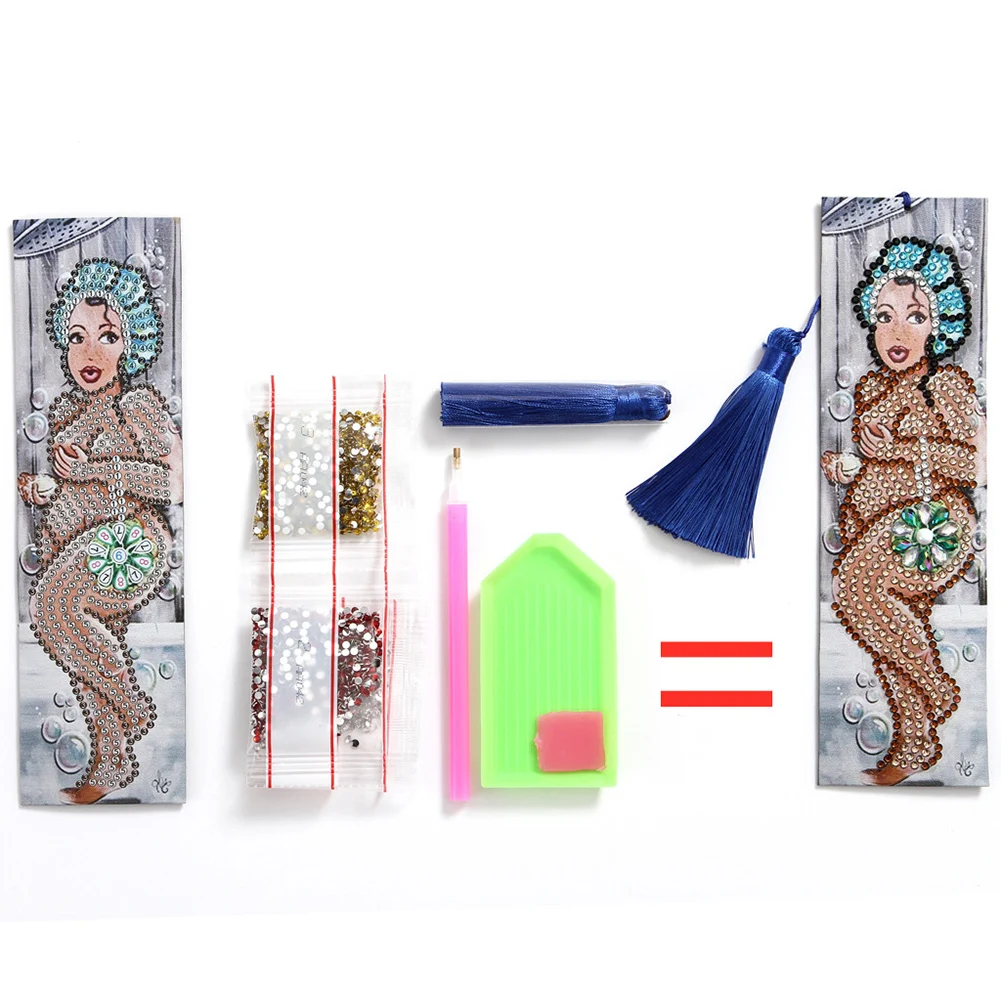 5D Сделай Сам алмазная живопись кожа искусственная Книга знаки специальная форма