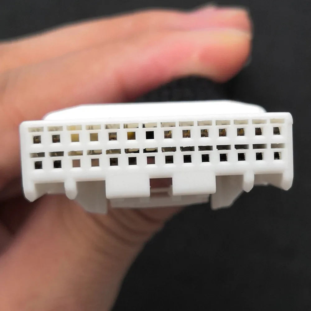 Оригинальный видеовход YIFOUM 28Pin переключатель реверсивная камера RCA адаптер