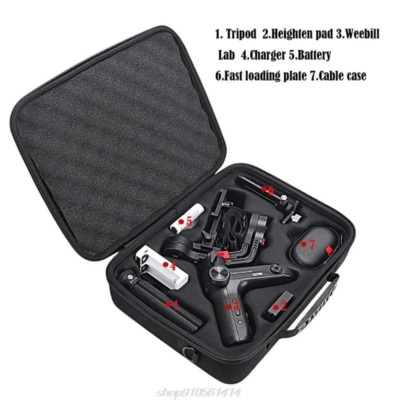 EVA Hard Carry Handbag Protection Storage Shoulder Bag For Zhiyun Weebill Lab Carrying Case M10 21 Dropshipping | Электроника