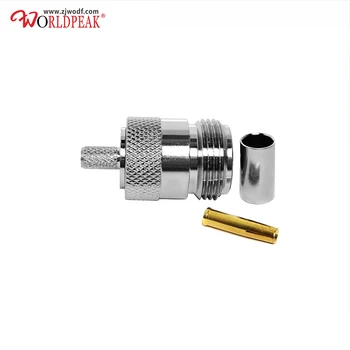 

Free shipping 10pcs N female crimp connector for rg58 coaxial cable