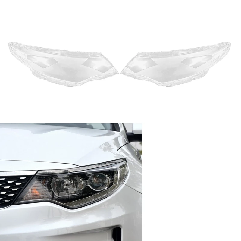 For Kia K5 Optima 2016 2017 2018 Headlight Shell Lamp Shade Transparent Lens Cover Headlight Cover 3 For Kia K5 Optima 2016 2017 2018 Headlight Shell Lamp Shade Transparent Lens Cover Headlight Cover 3