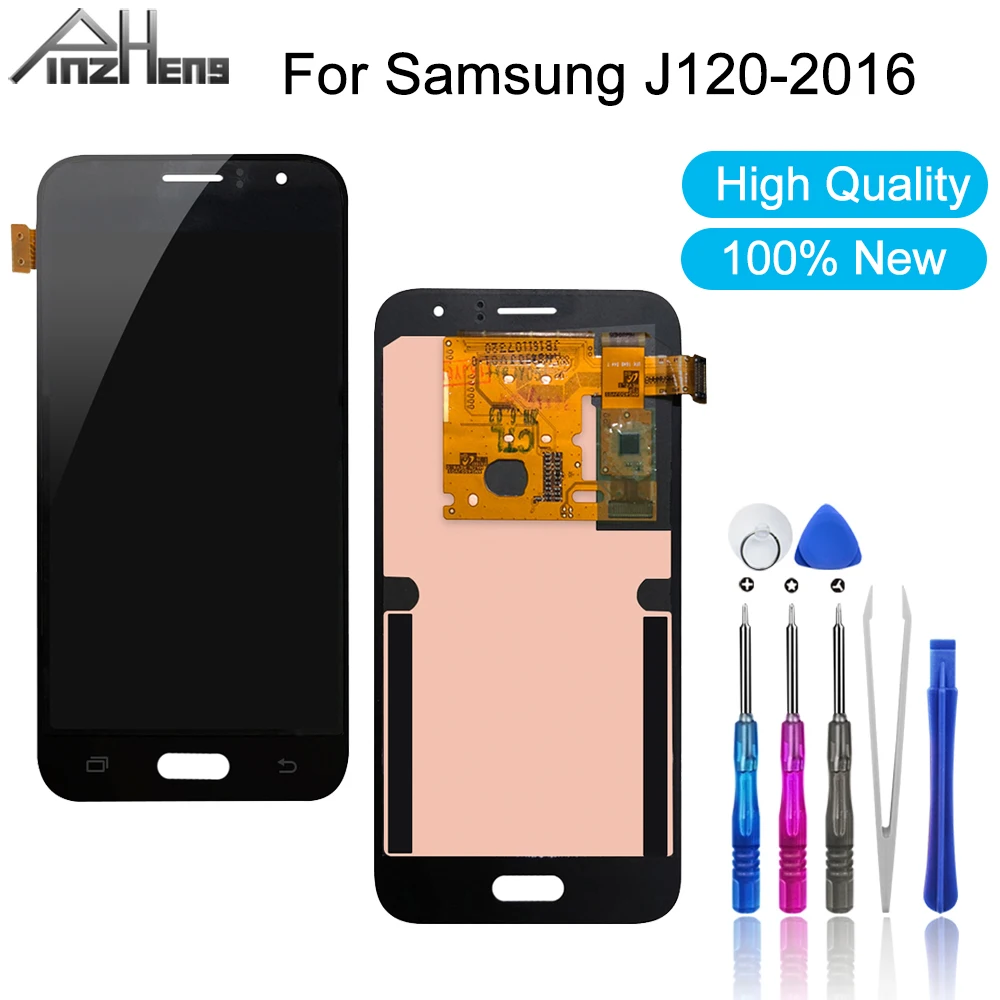 

PINZHENG AAAA Quality LCD For Samsung Galaxy J120 2016 J120F LCD Display Touch Screen Replacement Digitizer Assembly Display