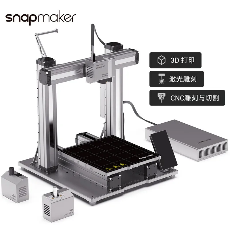 Imprimante 3D modulaire 3 en 1, nouveau Design, Snapmaker 2.0, impression  Laser, découpe et sculpture CNC 2.0 | AliExpress