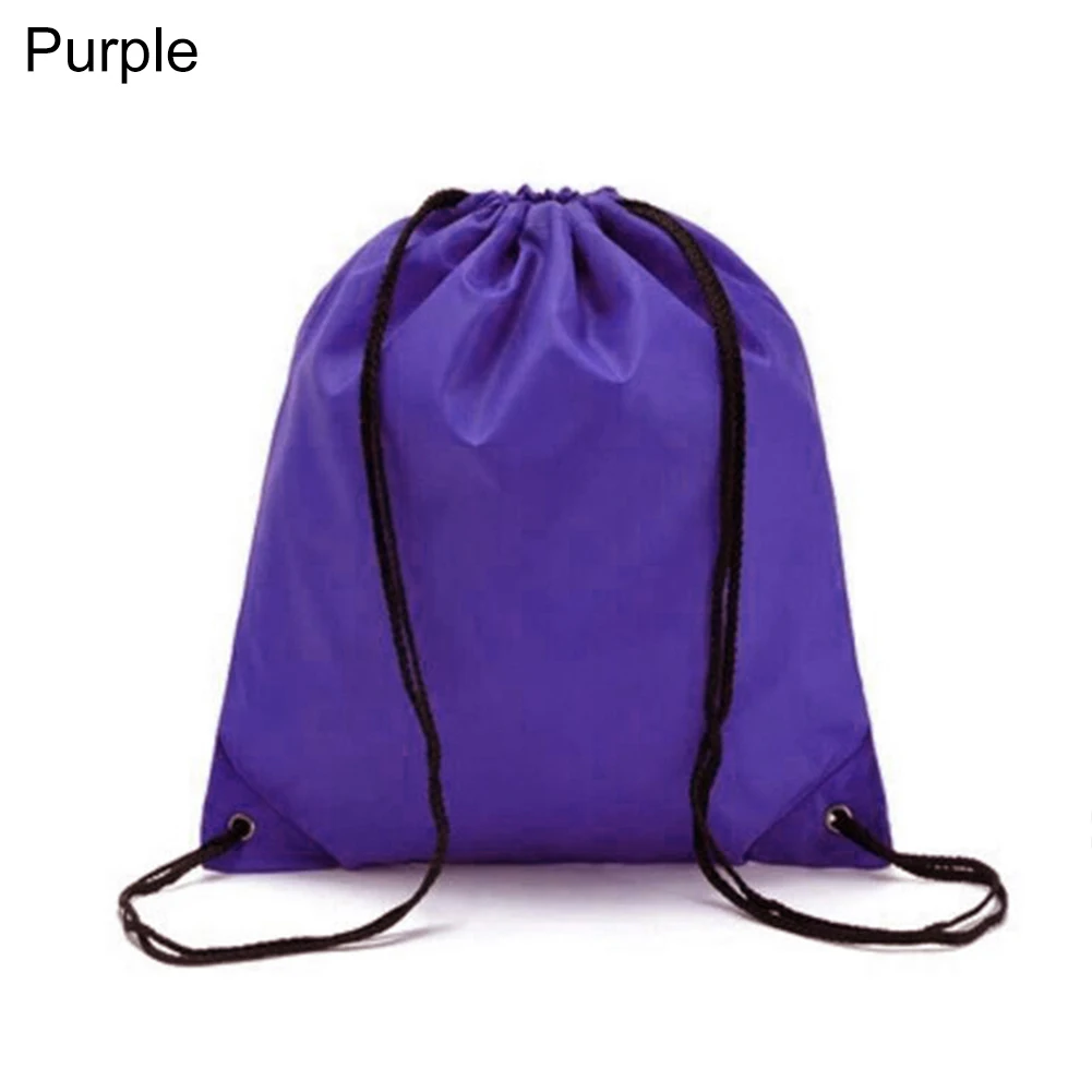 1 шт. модный нейлоновый рюкзак на шнурке, простая или Персонализированная спортивная сумка для спортзала, мешок для обуви, органайзер для одежды