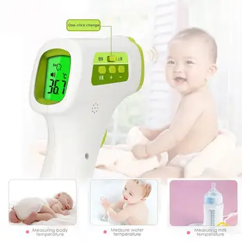 

Infrared Baby/Adult Digital Forehead Thermometer Fever Alarm Temperature Meter nice