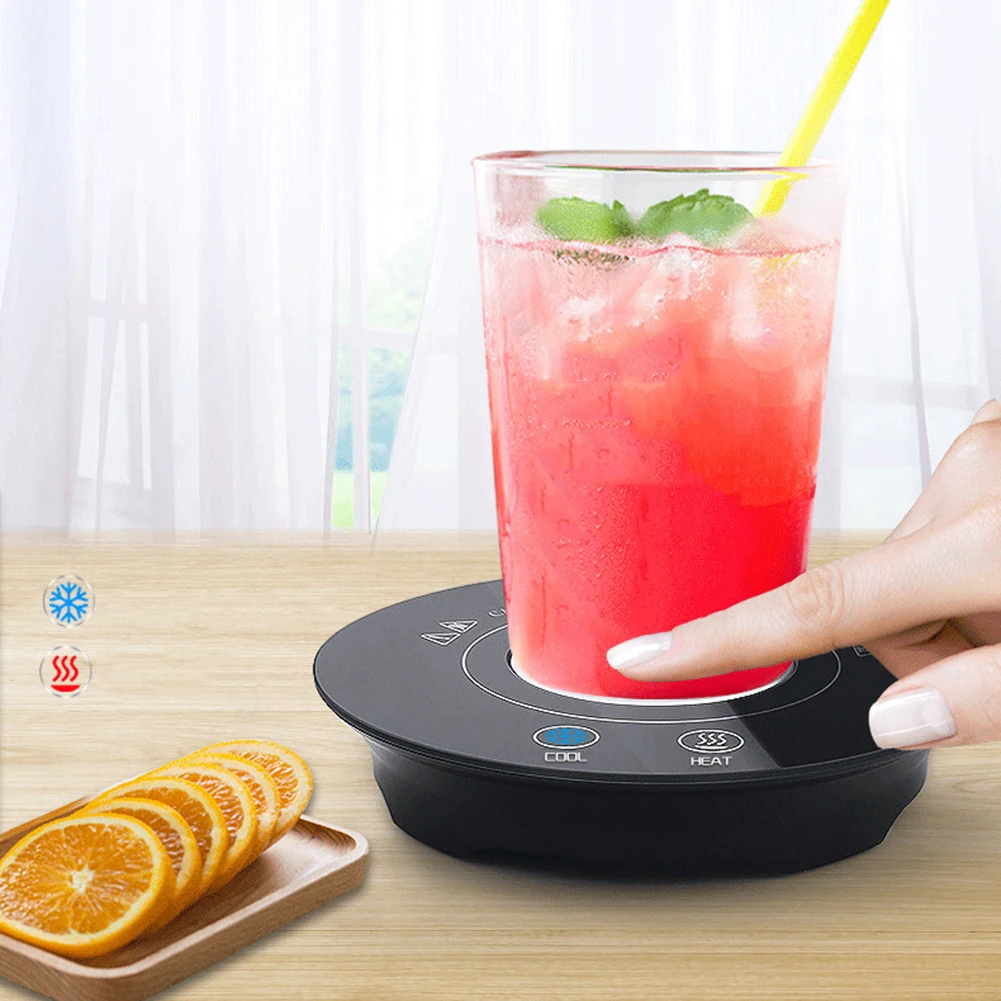 10W 59℉-131℉ Smart Electric Coffee Warmer Cooler Mug Fast Cooling Warming for Office Table Beer Tea Cup Heating Plate | Дом и сад