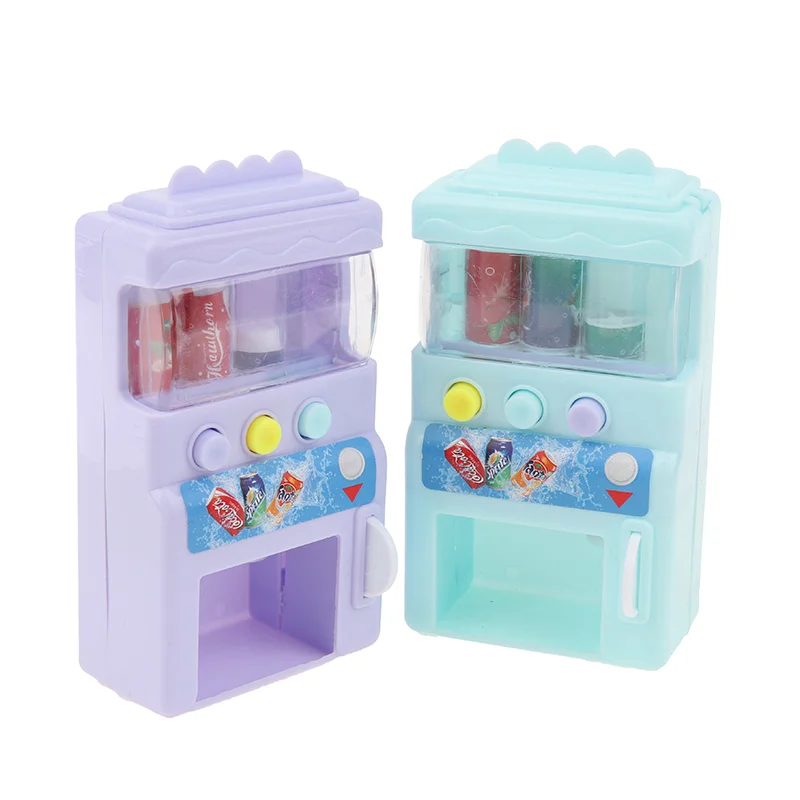Dollhouse Miniature Toys Beverage Vending Machine