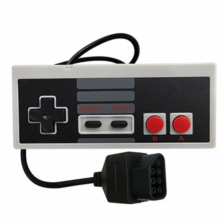 2 шт 2 Красный кнопочный контроллер для мини NES tv портативная игровая консольная видеоигра консоль для джойстика для 9 pin 8 бит игровой консоли