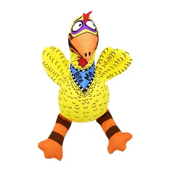 

Dog Molar Bite Toy Puppy Screaming Chicken Shape Squeak Chew Training Toys