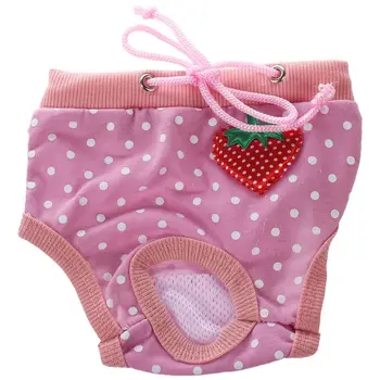 

Female Pet Dog Hygienic Sanitary Diaper Pant Brief for Small Dog