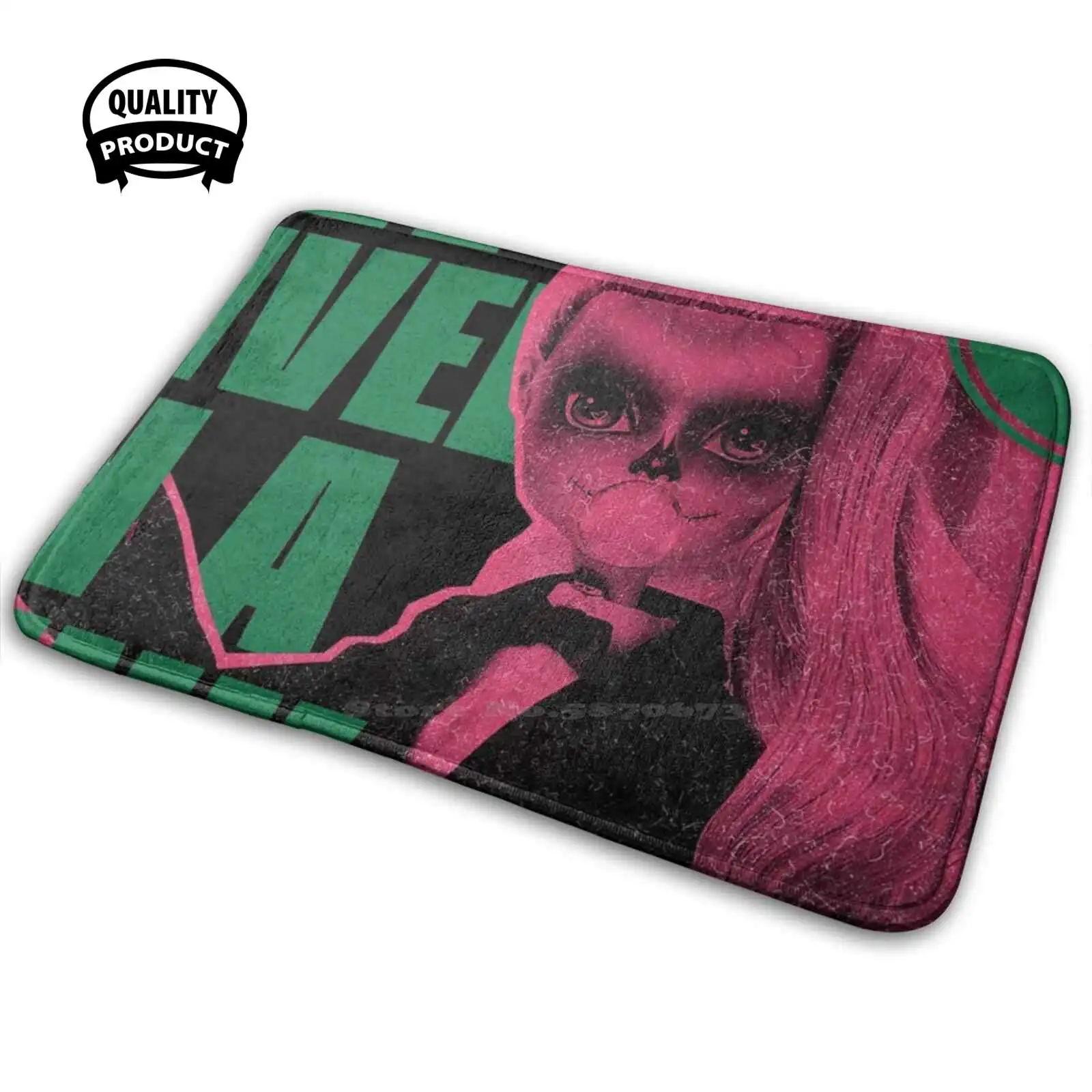 Bambola Di Plastica 3D Morbido Tappetino Antiscivolo Tappeto Cuscino Signora Gaga Lady Gaga Chro Mat Ica Bambola Di Plastica Puzzle Donna Libera Piogg