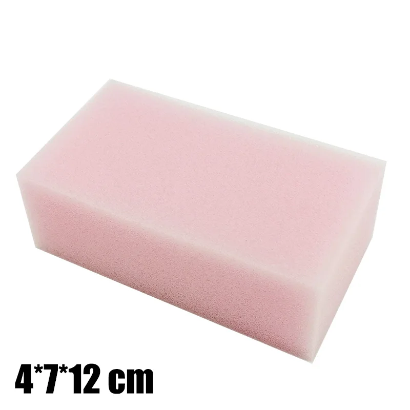1 piece 4*7*12 см Парикмахерская Бытовая супер мягкая высокая плотность стрижка губка Ластик для лица красота макияж кухня, ванная, офис Чистка посуды - Цвет: 1 piece