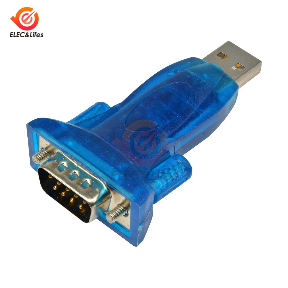 Последовательный 9-контактный конвертер CH340G с USB 2 0 на RS232 DB25/DB9 COM адаптер