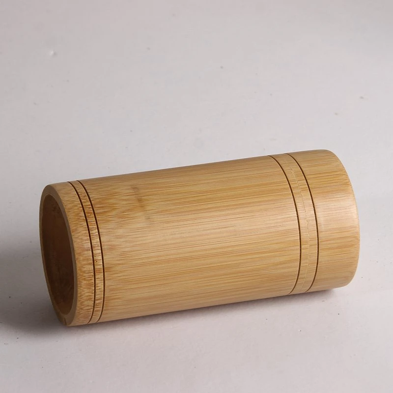 Bamboo Storage Box Coffee Tea Canister Lid Seal Kitchen Storage Jars Accessories Spice Box Case Organizer Wholesale JCX9301 - Цвет: High16cm
