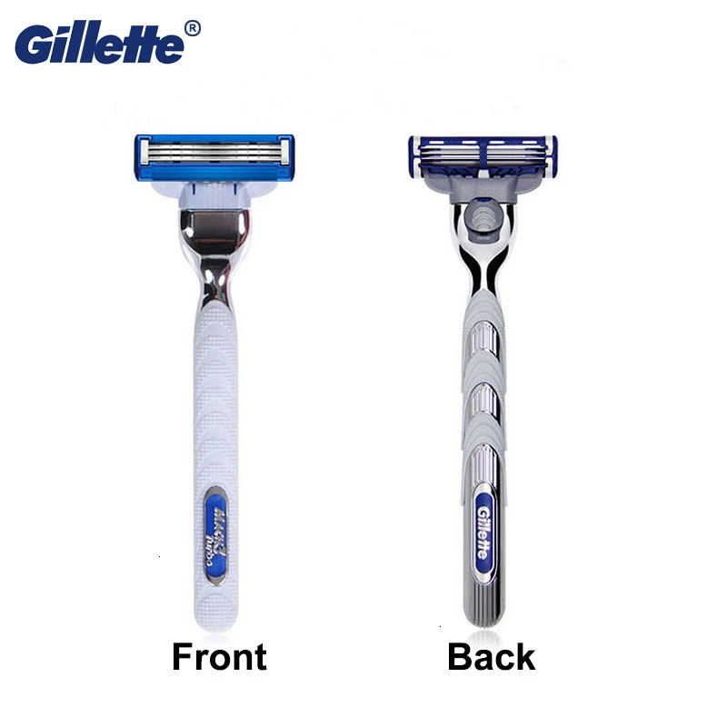 Manual razor for men safety shaving Gillette Mach 3 Turbo razor holder With replacement razor blades 1 Manual razor for men safety shaving Gillette Mach 3 Turbo razor holder With replacement razor blades 2