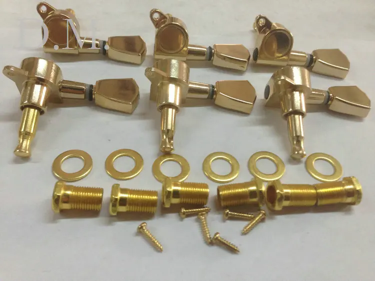 Supply Guitar Accessories min yao xian Volume Maker Bakelite Guitar LP Long Rhombus Alloy Head Total-enclosed Quasi-Gold Plated