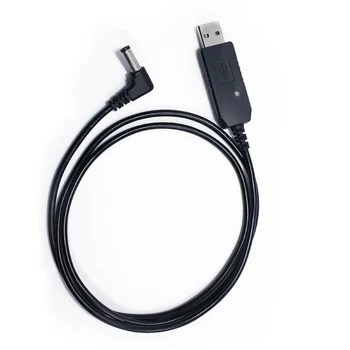 

1x Black Wireless Walkie Talkie USB Charger Cable Wire Part For Baofeng BF-F8HP