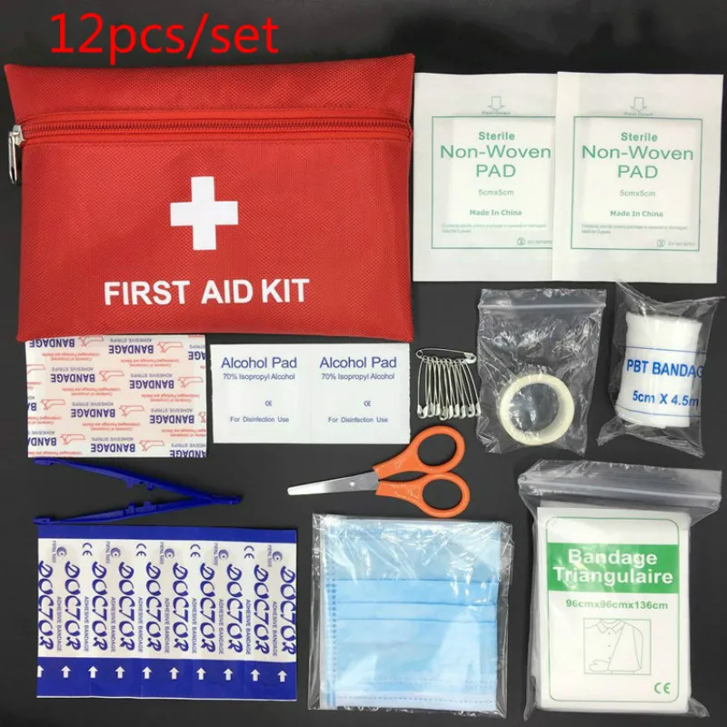 

Portable Outdoor Waterproof Person Or Family First Aid Kit For Emergency Survival Medical Treatment In Travel Camping or Hiking