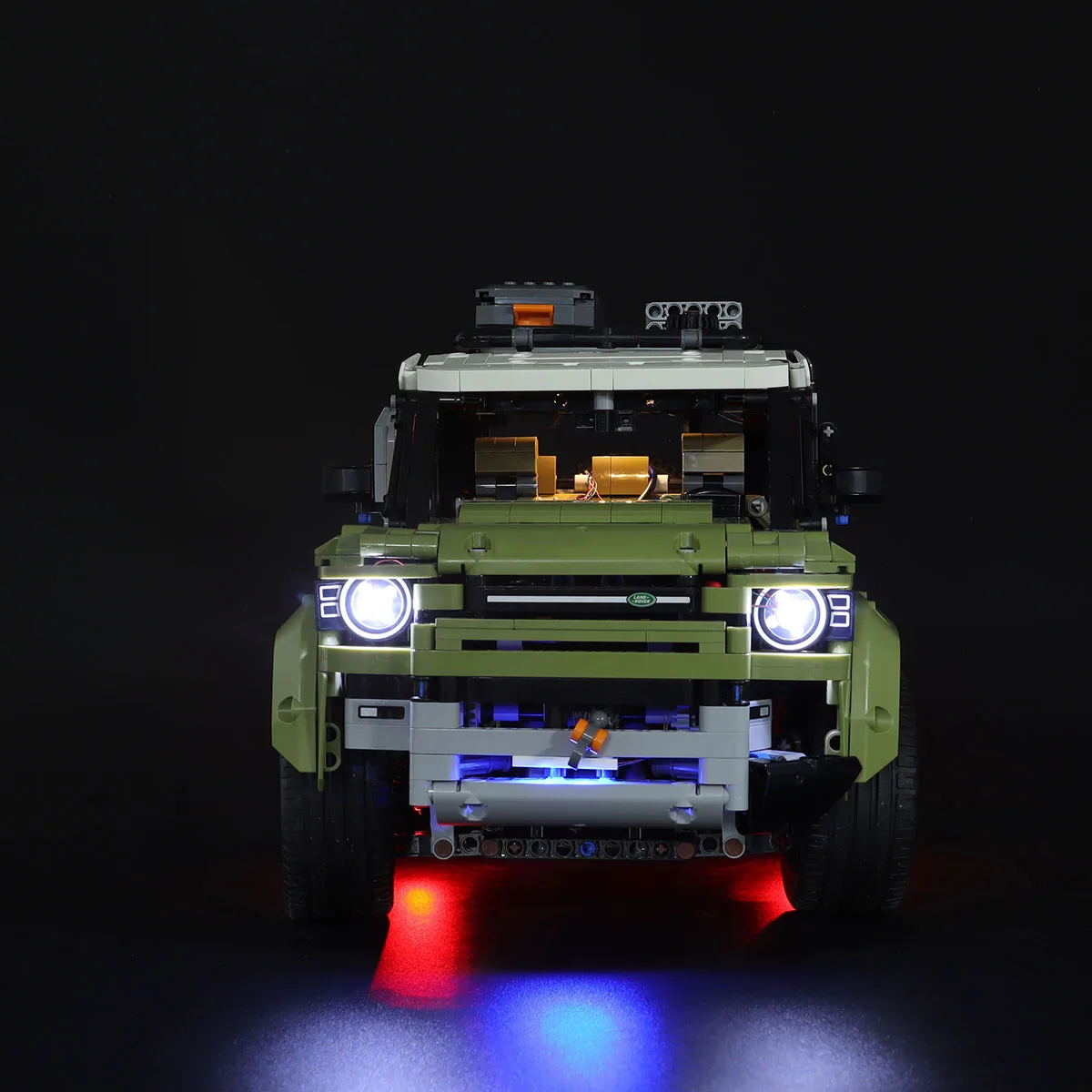 Светодиодный со светодиодсветильник кой для 42110 техники Land Rover Defender игрушечные