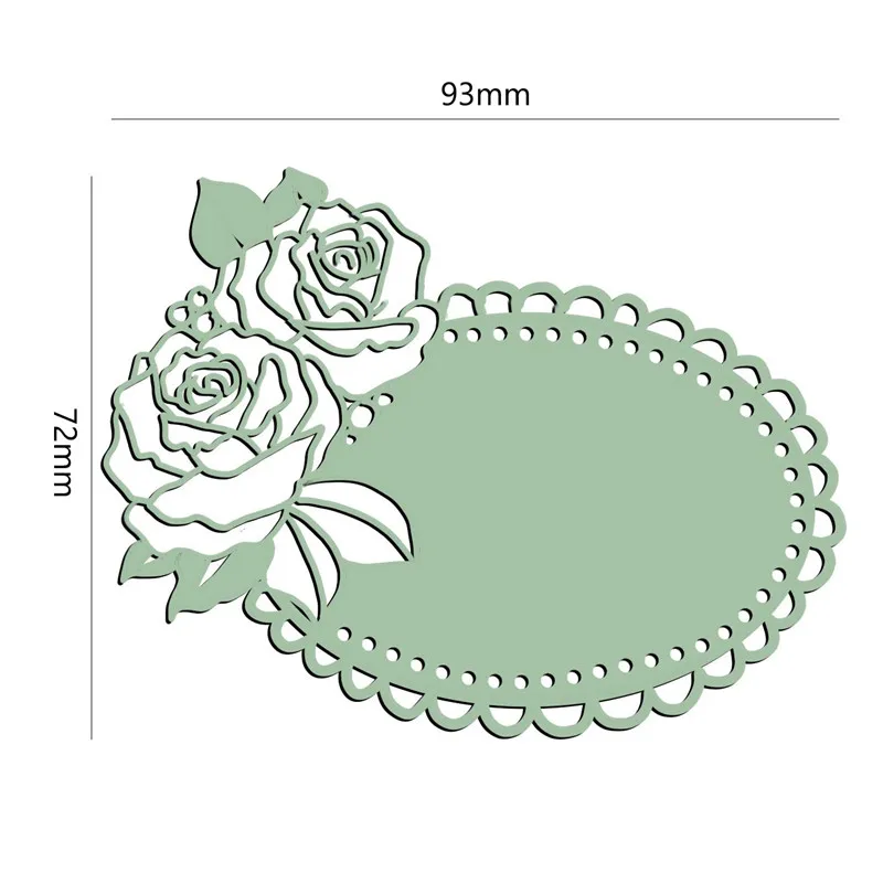 Kokorosa цветок кружева металлические режущие штампы для рукоделия Скрапбукинг тиснение Трафарет DIY высечки карты украшения Новинка