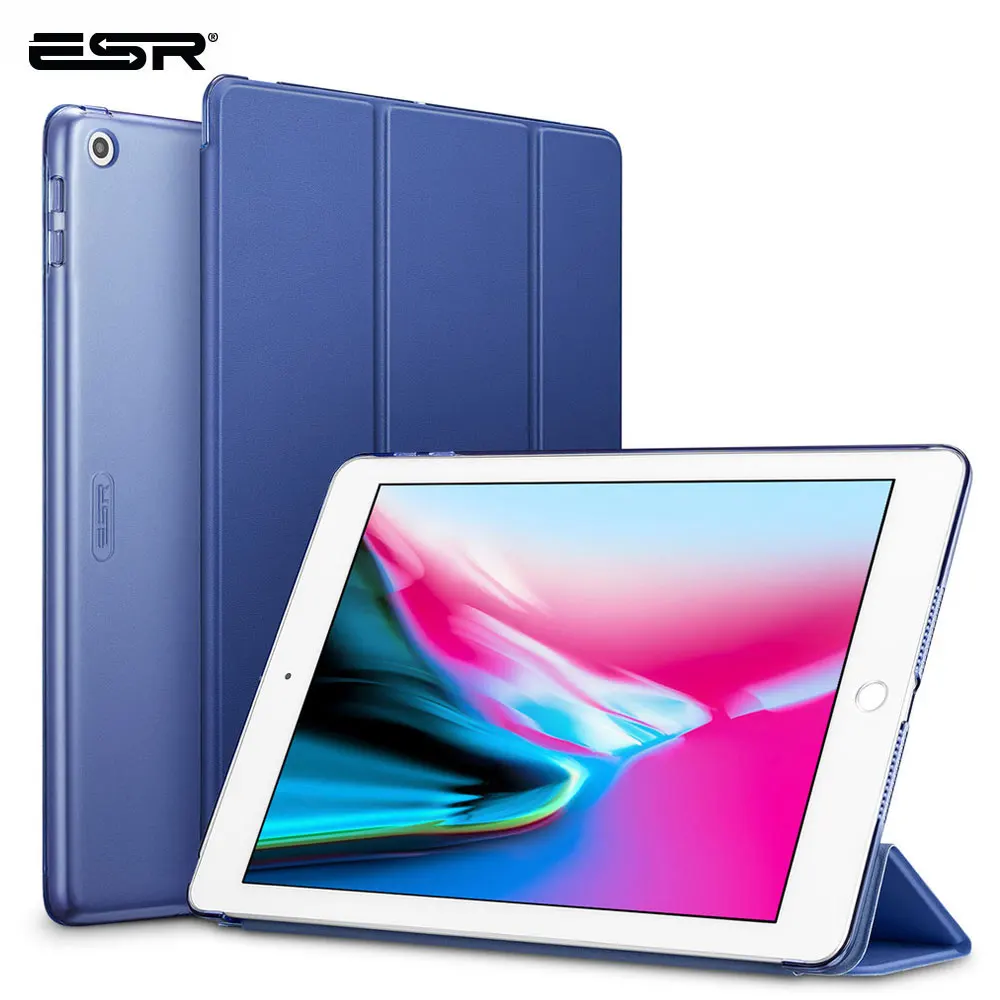 Чехол ESR для iPad 9 7 2017 чехол Yippee из цветной искусственной кожи + Сверхтонкий