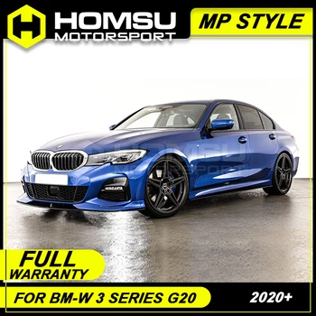 

G20 MP Style Body Kit Diffuser Spoiler Front Lip Side Skirt for BMW 3 Series G21 M Sport Whole Bumper 320d 330i 340i 2019+