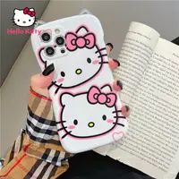 Alternative view of Coque iPhone 13 Hello Kitty