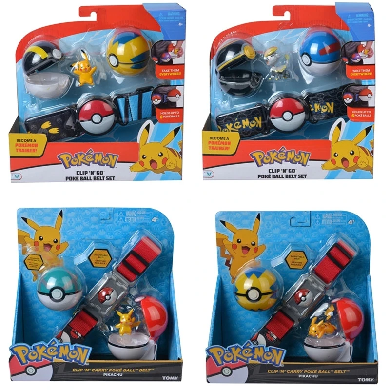 Оригинальный ремень для мяча TOMY с изображением покемона и эльфа карманный монстр