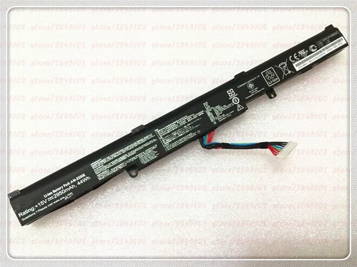 GYIYGY 15V 2950 мА/ч 44Wh A41-X550E Аккумулятор для ноутбука ASUS X450 X450E X450J X450JF A450J A450JF A450E F450E X55LJ4G |
