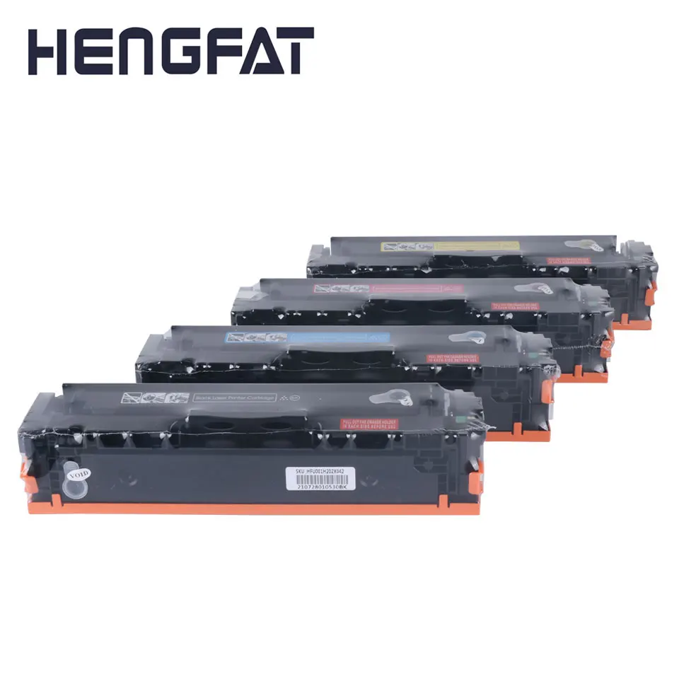 Картриджи с тонером совместимые HP LASEJET M252dw M277n 277dw 1 комплект (4 шт.) 4 вида цветов для
