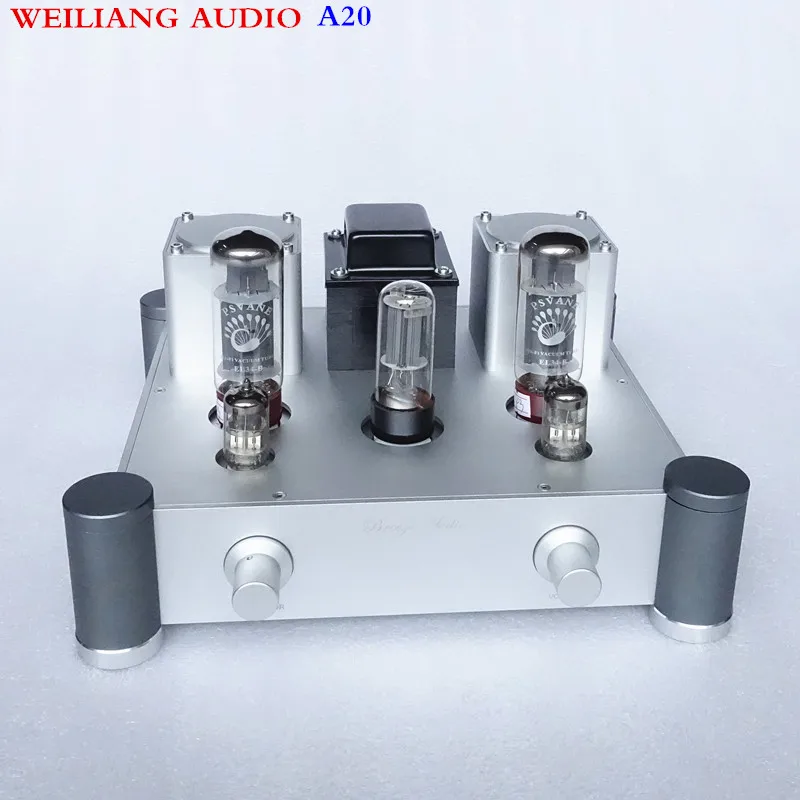 WEILIANG AUDIO A20 EL34 трубка усилитель мощности класса A 10W * 2 | Электроника
