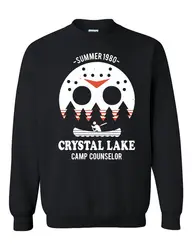 Crystal Lake Camp Adviser Мужская Толстовка Спортивная одежда Молодежный скейтборд Джерси мужские топы Friday Jason Horror 13Th пуловер