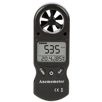 

Long Transmission Anemometer Handheld Wind Speed Outdoor Mini Measurement Durable Lanyard Low Consumption Backlight Gauge