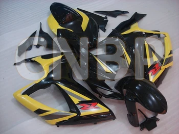

GSX R750 2006 - 2007 K6 Abs Fairing GSX-R600 2007 Black Yellow Full Body Kits for Suzuki GSXR750 2007 Fairings