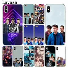 Lavaza pop Nick Jonas Brothers Caso de Telefone Difícil para iPhone XR XS X 11 Pro Max 10 7 8 6 6S 5 5S SE 4S 4 Capa(China)