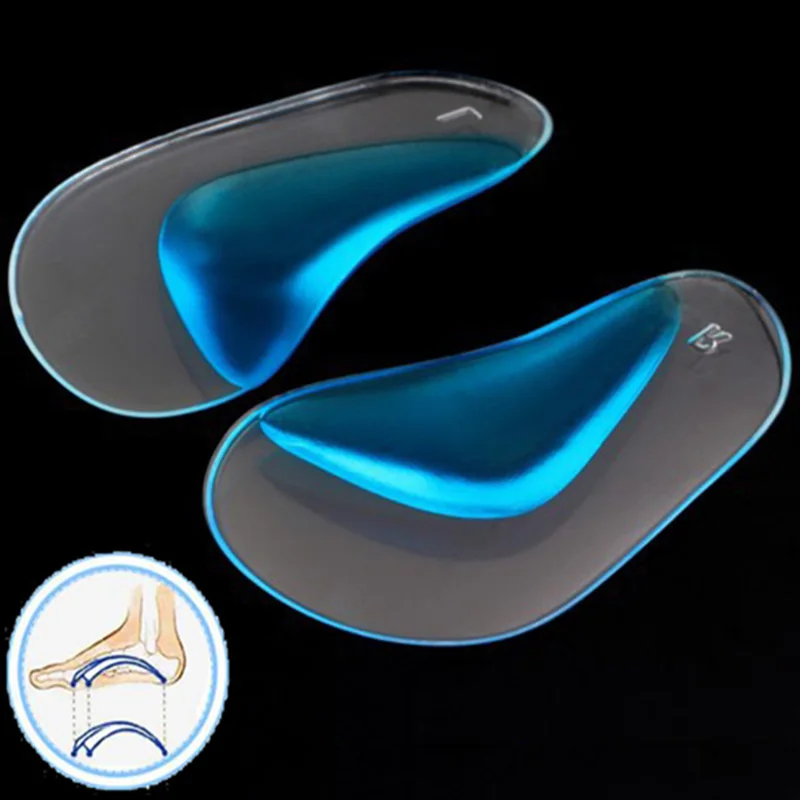 1 пара Детские профессиональные ортопедические стельки с супинатором Детская