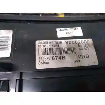 

1K0920874B BOX INSTRUMENTS VOLKSWAGEN GOLF V SALOON (1K1)