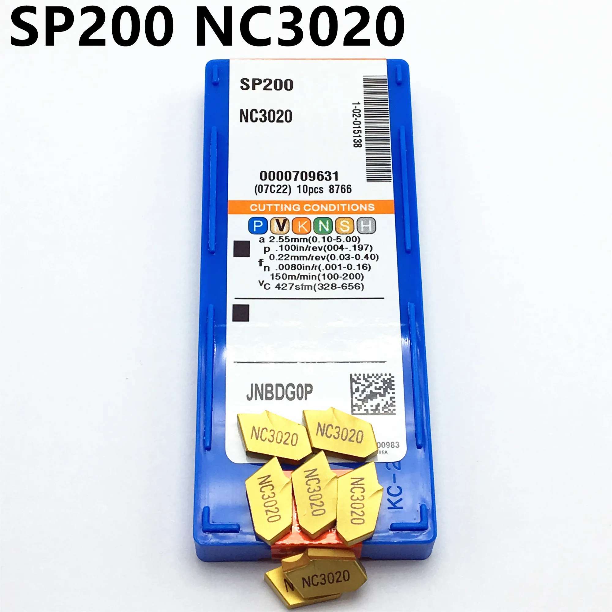 

10PCS SP200 NC3020 high quality slotted carbide blade CNC lathe tool turning tool SP200NC3020