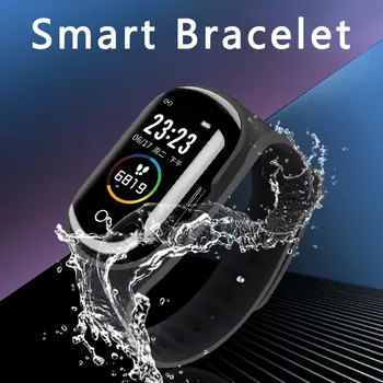 

2 In 1 Smart Watch With Call Earphone Handsfree Earbuds Smart Wristband Sport Watch Fitness Tracker For Ios Android