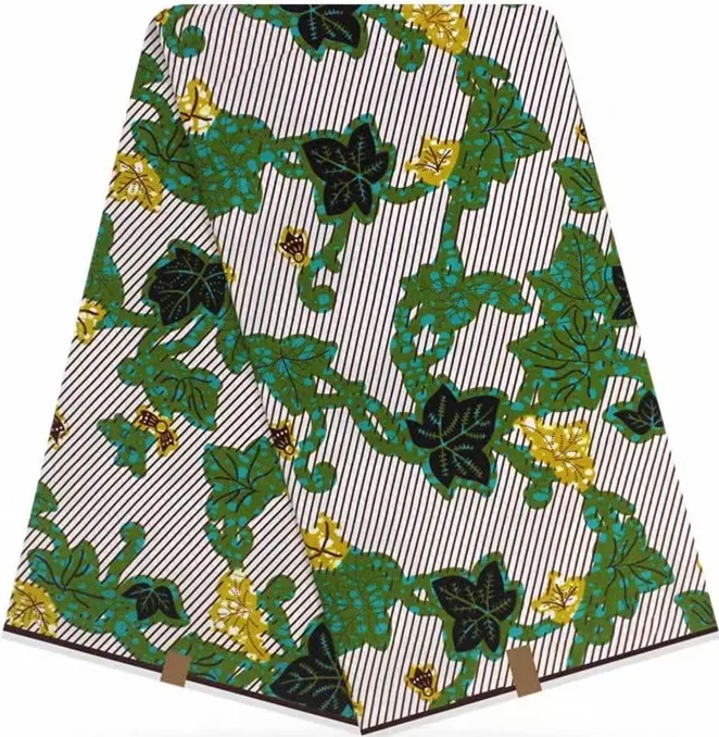 Африканская ткань Африканская вощеная ткань принтом Анкара ткань для Пэчворк батик тиссу воск 6 ярдов хлопок ткань для платья DF-S21