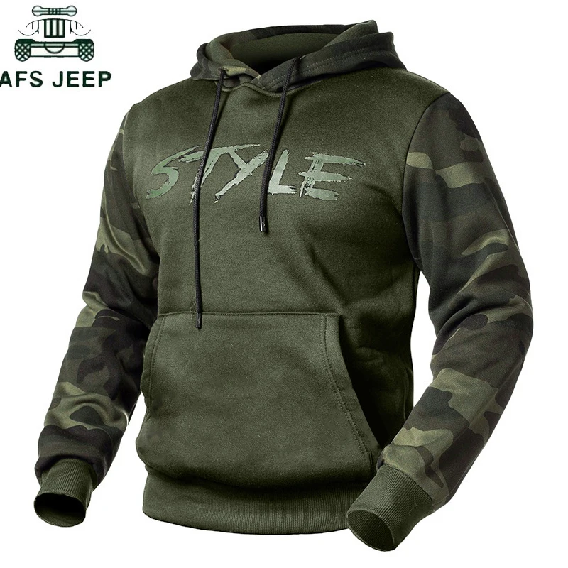 

Tactical Men's Camouflage Hoodies Spring Autumn Casual Pullover Fleece Hooded Sweatshirt Male Military Hoody Jacket US Size XXL