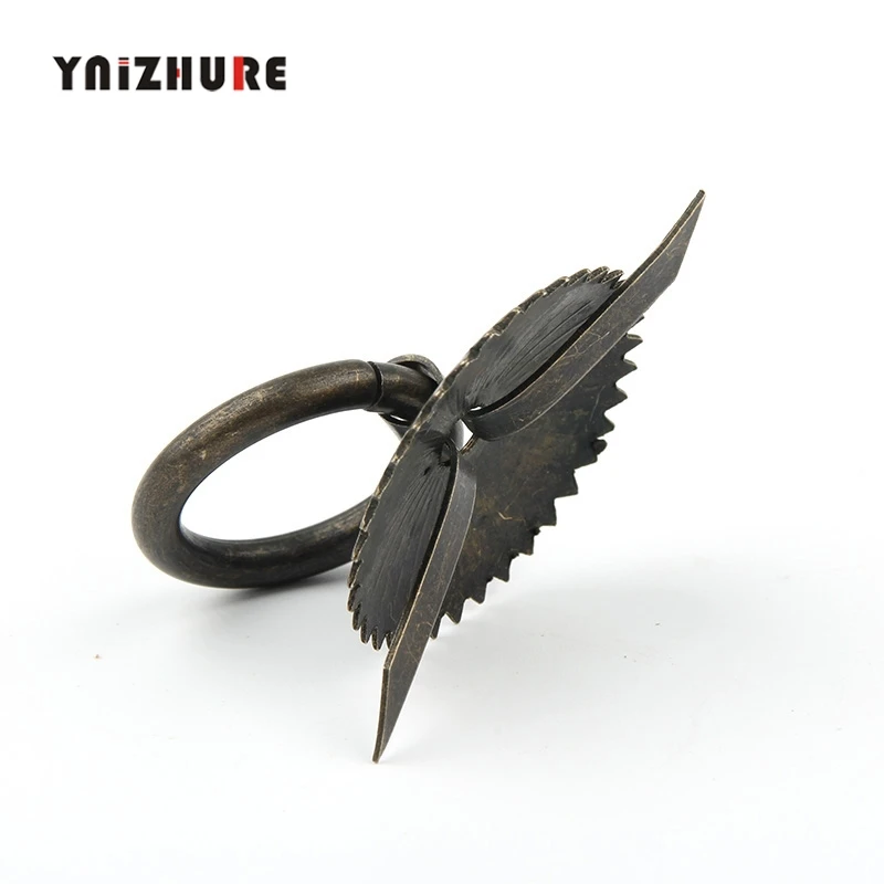 20pcs-45-59mm-Antique-traditional-retro-style-ceramic-wood-box-wooden-jug-handle-mini-handle-small (5)